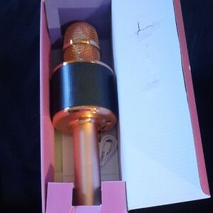 Wireless Karaoke Microphone - Rose Gold